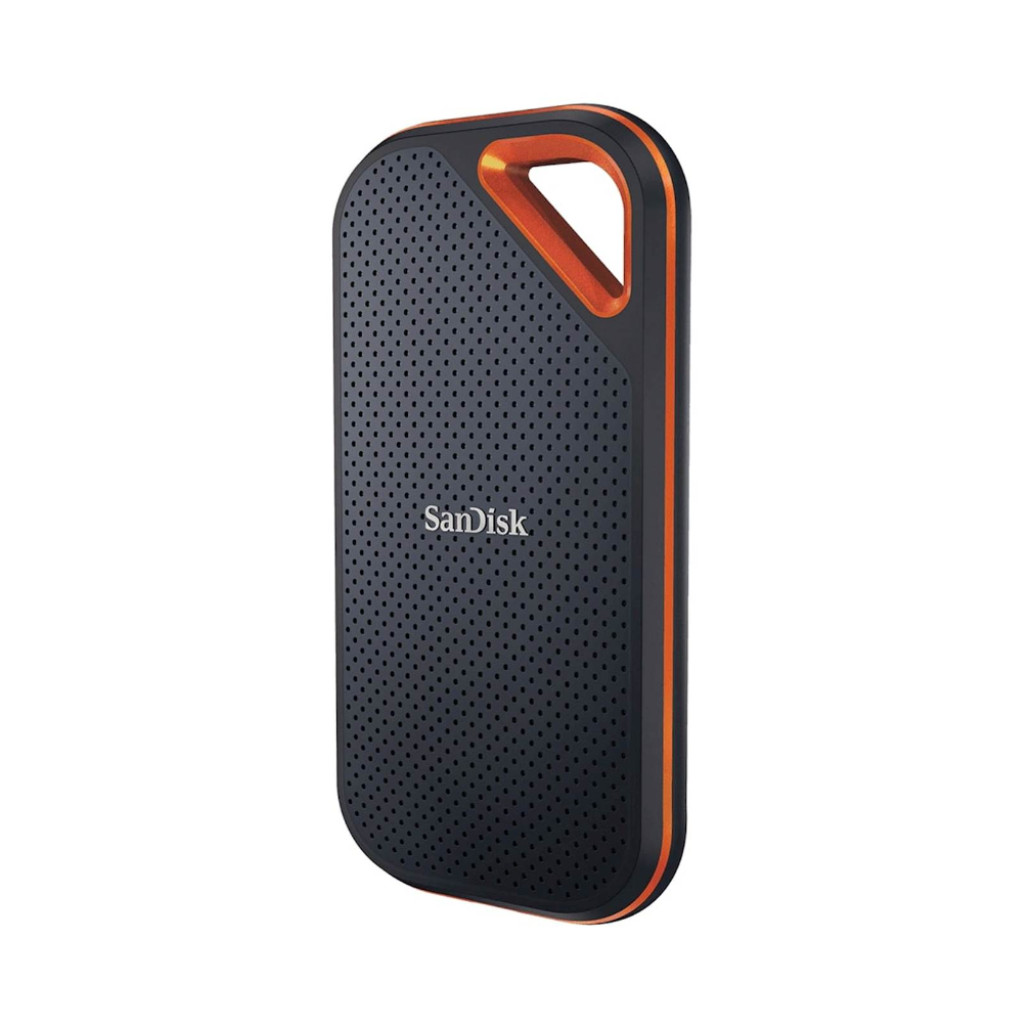 Prenosni disk SSD 1TB USB-C USB 3.2 Sandisk Extreme Portable 1050/1000MB/s - črna (SDSSDE61-1T00-G25)