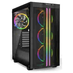 Ohišje Bequiet Pure Base 500 FX MidiATX - črna RGB