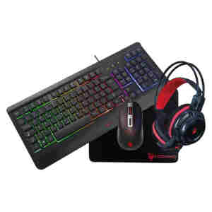 Komplet Robaxo EPIC Gaming GMC330 4in1 - tipkovnica ,miška, slušalke in podloga za miško (00002311)