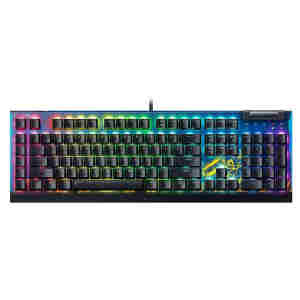 Gaming Tipkovnica Žična Razer BlackWidow V4 X US | rumena RGB Fortnite Edition (RZ03-04703600-R3M1)
