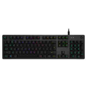 Gaming Tipkovnica USB Logitech G512 Carbon International US | SLO gravura črna RGB LED osvetlitev (920-009370)