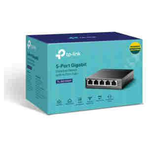 STIKALO 5-PORT TP-Link 100/1000 PoE (TL-SG1005P-V2)