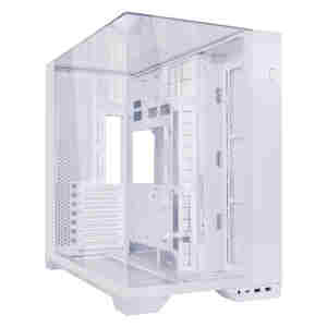 Ohišje Lian-Li O11 Vision Compact ATX - bela