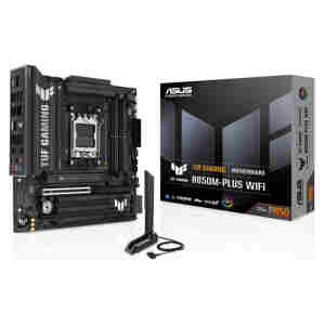 Osnovna plošča AM5 Asus TUF Gaming B850M-Plus WiFi microATX 1xHDMI 1xDisplayPort