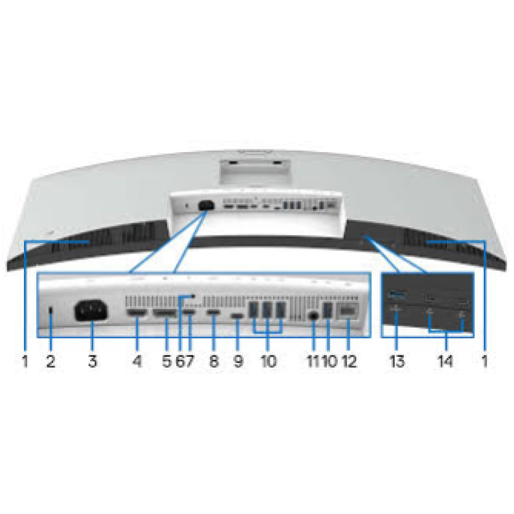 Dell 86,4 cm (34,0") U3425WE 3440x1440 Curved 120Hz - slika 2