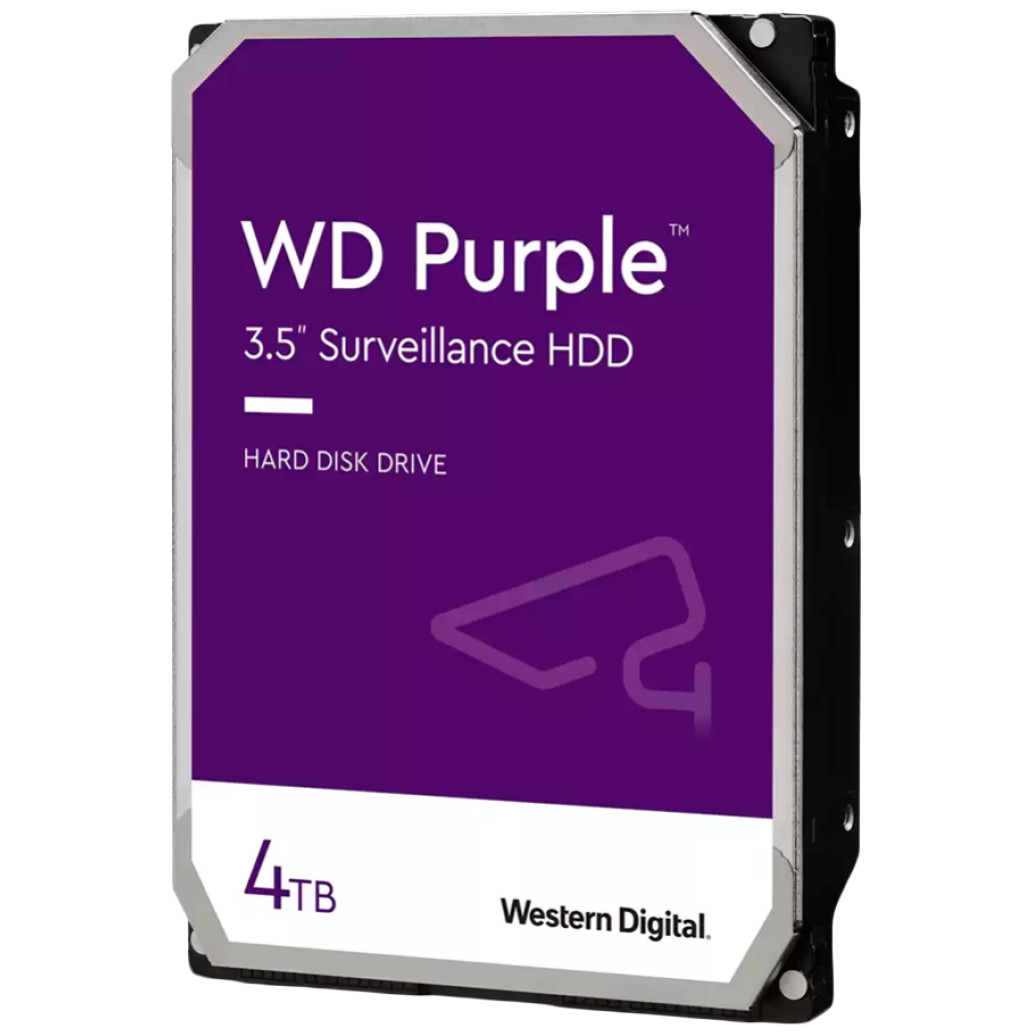 Trdi disk 4TB WD WD43PURZ - Purple 256MB - primeren za snemalnike 24/7 (WD43PURZ)