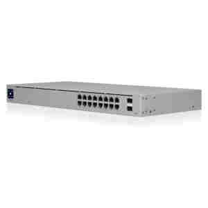 STIKALO 16-PORT + 2x SFP Ubiquiti USW-16-PoE 100/1000 PoE (USW-16-POE)
