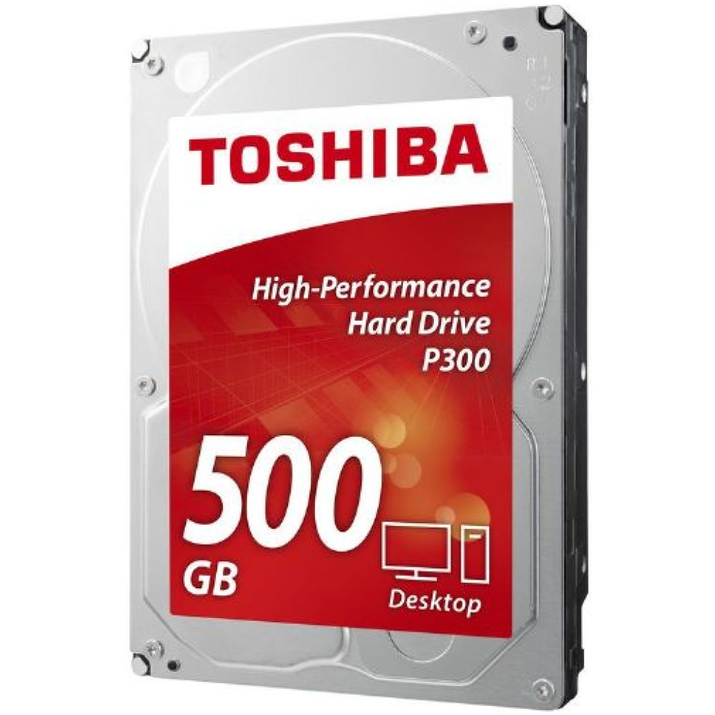 Trdi disk 500GB SATA3 Toshiba 6GB/s 64Mb 7.200 P300 NCQ AF (HDWD105EZSTA)