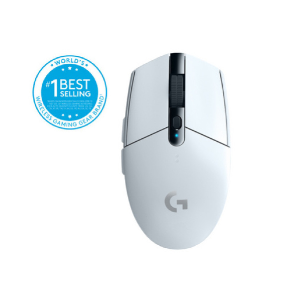 Miš Logitech Gaming Brezžična G305 LightSpeed bela (910-005291)