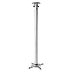 Nosilec za projektor stropni od 110 do 197 cm Sbox srebrn (PM-200XL)