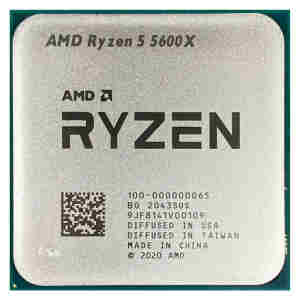 Procesor AMD AM4 Ryzen 5 5600X 6C/12T 3.7GHz/4.6GHz tray 95W brez grafike brez hladilnika