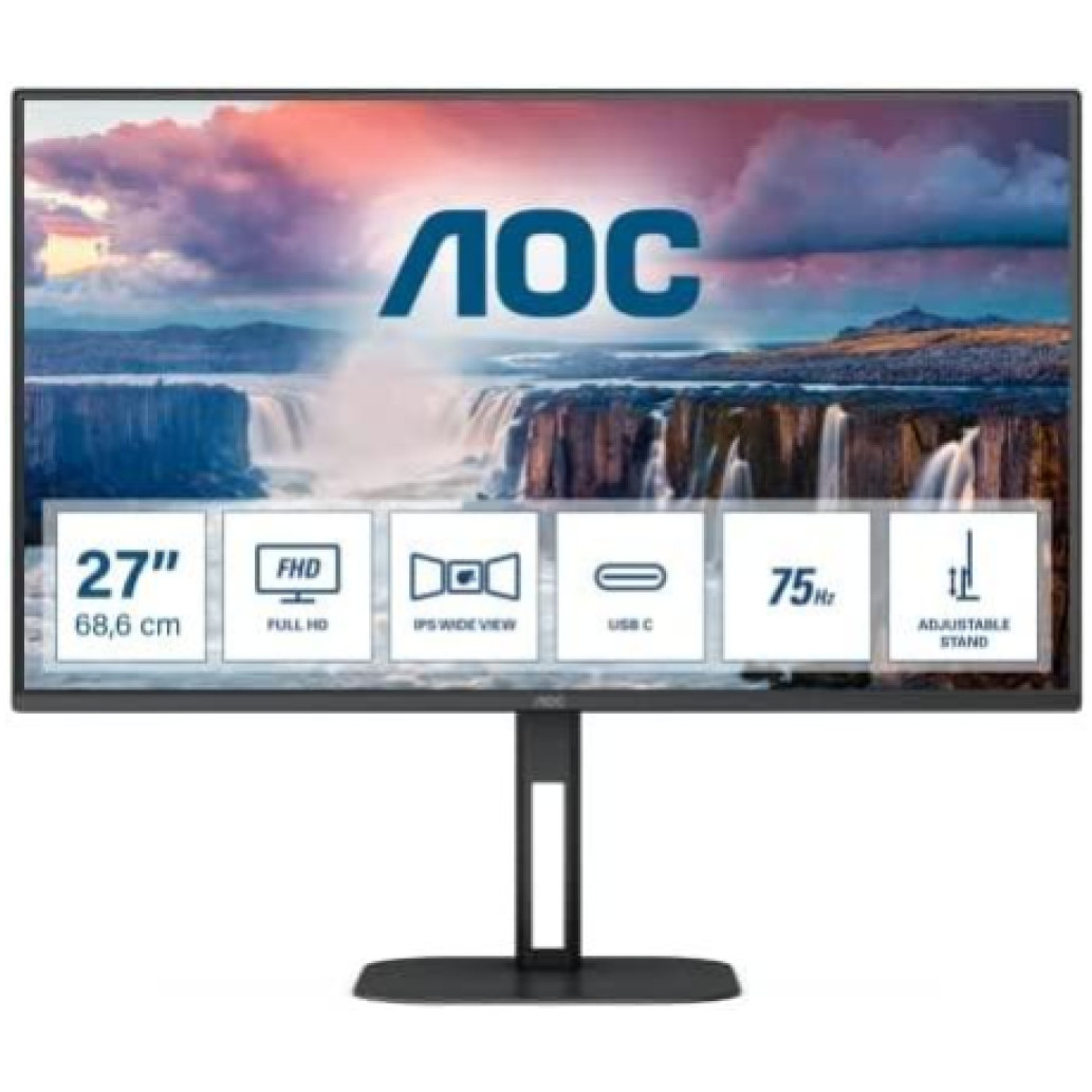 AOC 68,6 cm (27,0") 27V5C/BK 1920x1080 75Hz IPS