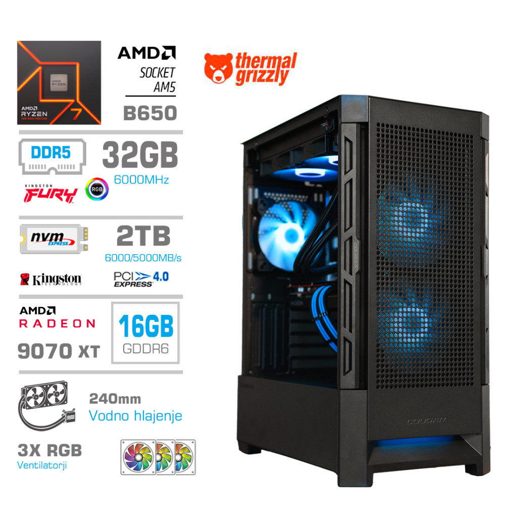 Računalnik MEGA MT S8 R7-7700X