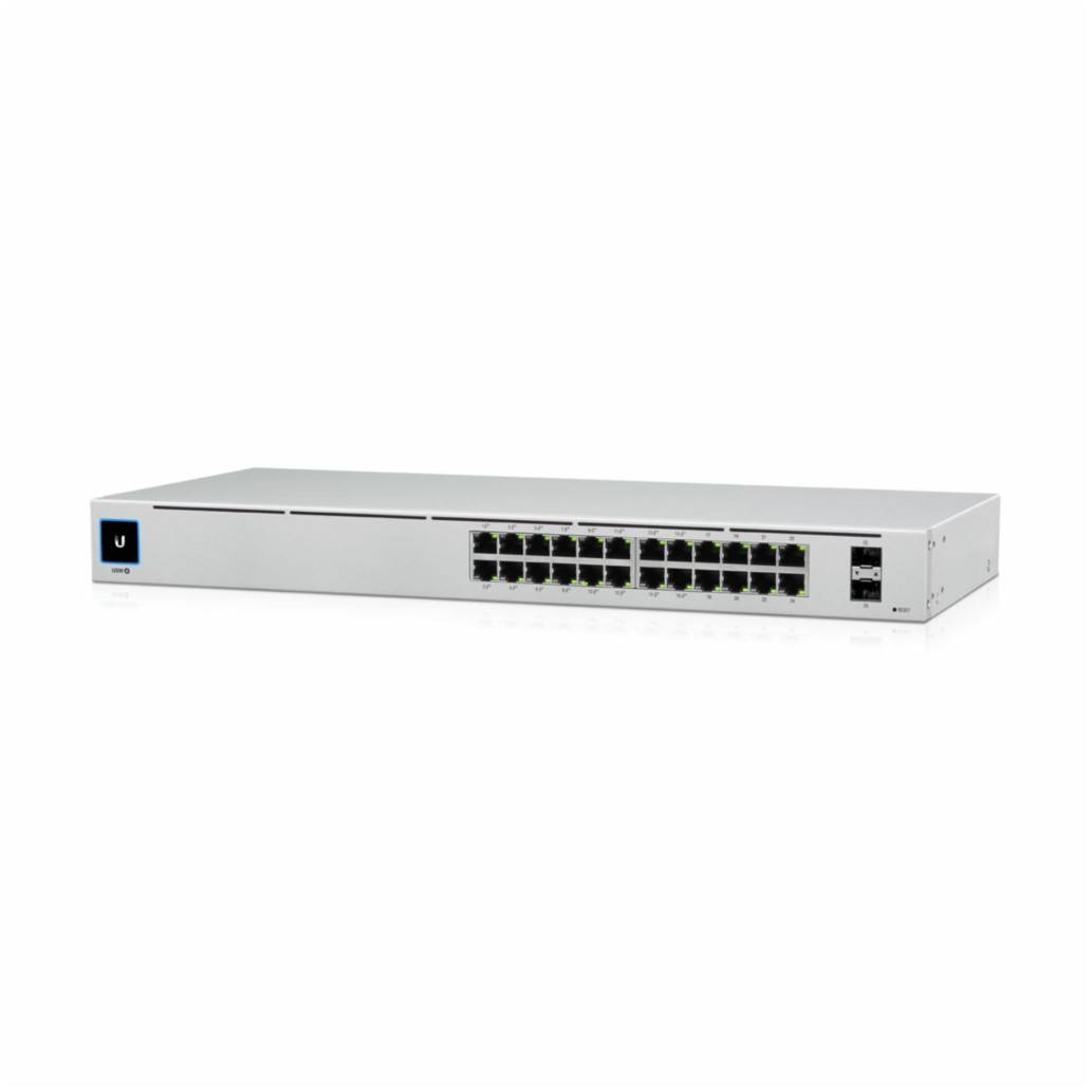STIKALO 24-PORT + 2x SFP Ubiquiti 10/100/1000 (USW-24-EU)