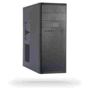 Ohišje Chieftec HQ-01B-OP USB3 MidiATX - črna