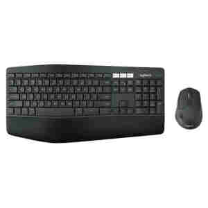Tipkovnica in miš Logitech brezžična + Bluetooth desktop MK850 SLO črna Unifying SLO gravura (920-008226)