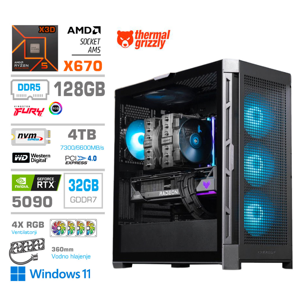 Računalnik MEGA TWR S11 R9-9950X3D