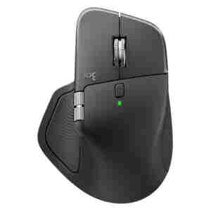 Miš brezžična + Bluetooth USB-C Logitech MX Master 4 8000DPI Bolt reciever grafitna (910-007562)