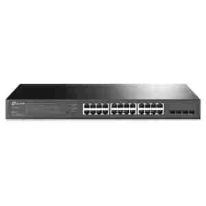 STIKALO 24-PORT POE+ + 4x SFP TP-Link gigabit 10/100/1000 (TL-SG2428P)