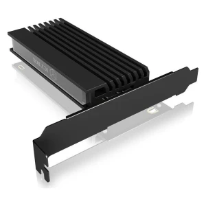 IcyBox IB-PCI214M2-HSL ohišje/adapter za M.2 NVMe SSDje na PCIe x4 kartico s hladilnikom