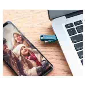 SanDisk 512GB Ultra Dual Drive Go USB-C/A 3.2 USB ključ (moder)