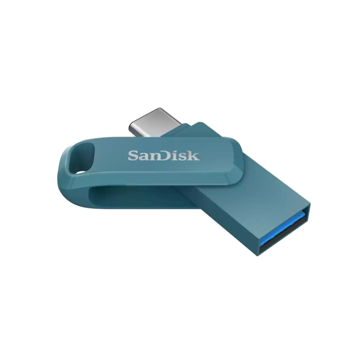 SanDisk 1TB Ultra Dual Drive Go USB-C/A 3.2 USB ključ (moder) - slika 3