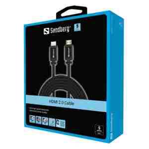Sandberg HDMI 2.0 19M-19M 5m kabel