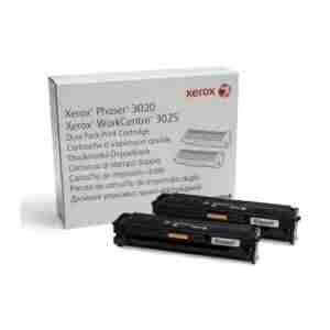 XEROX 106R03048 Dual Pack Print Cartridge za Phaser 3020/WC 3025 za 3.000 strani črni toner