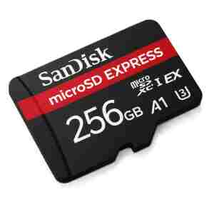 SanDisk 256GB Express NVMe UHS-I microSDXC kartica