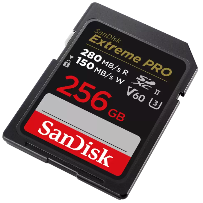 SanDisk 256 GB Extreme PRO SDXC UHS-II spominska kartica - slika 3