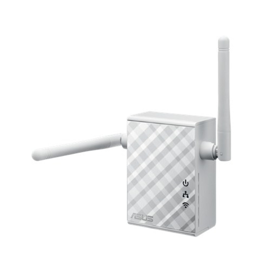 Razširitev brezžičnega omrežja Asus WiFi4 802.11n N300 300Mbit/s 1xRJ45 2x antena (RP-N12) - slika 4