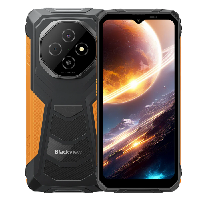 Blackview pametni robustni telefon FORT 1 4/128GB, oranžen - slika 2