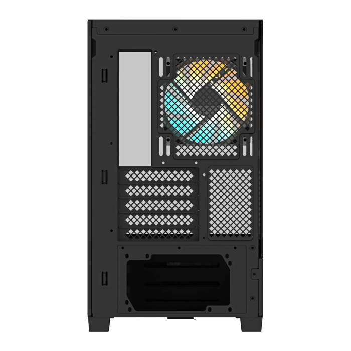 Gigabyte C201 PANORAMIC ATX RGB osvetljeno ohišje, črno - slika 5