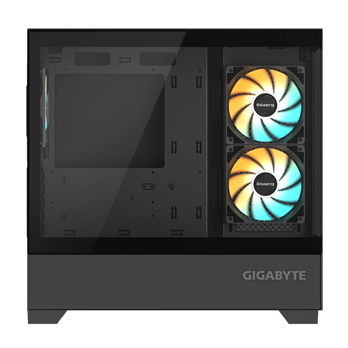 Gigabyte C201 PANORAMIC ATX RGB osvetljeno ohišje, črno - slika 2