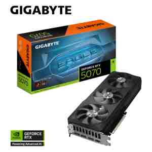 Grafična kartica GIGABYTE GeForce RTX 5070 EAGLE OC SFF 12G, 12GB GDDR7, PCI-E 5.0