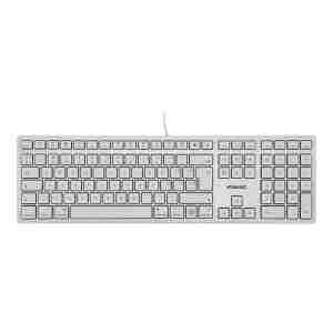 Tipkovnica Cherry KC 6000C Slim for Mac, srebrna, USB-C, UK-SLO g.