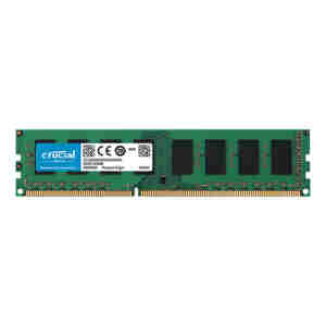 RAM DDR3L 8GB PC3-12800 1600MHz CL11 1.35V Crucial