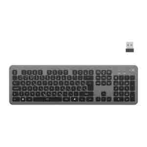 Tipkovnica Ewent EW3298 Wireless, osvetljena, Multimode, SLO