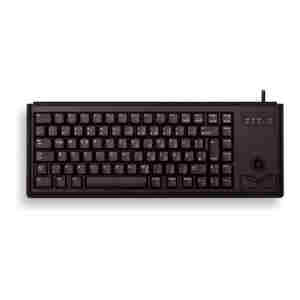 Tipkovnica Cherry G84-4420, trackball, črna, USB, US