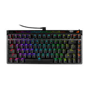 Tipkovnica ASUS ROG Falchion Ace 75 HE, ROG HFX V2 Mag Analog, RGB, USB, črna, US