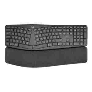 Tipkovnica Logitech ERGO K860, grafitna barva, SLO g.