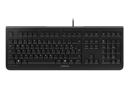 Tipkovnica Cherry KC 1000, črna, USB, SLO