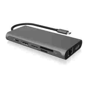 IcyBox IB-DK4050-CPD priklopna postaja s Power Delivery 100W