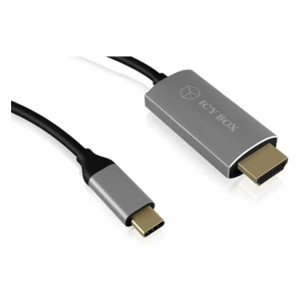 IcyBox IB-CB020-C kabel iz USB-C na HDMI s podporo za 4k@60Hz