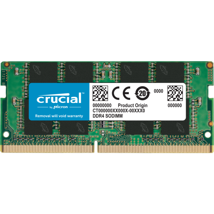 Crucial 8GB DDR4-3200 SODIMM PC4-25600 CL22, 1.2V - slika 2