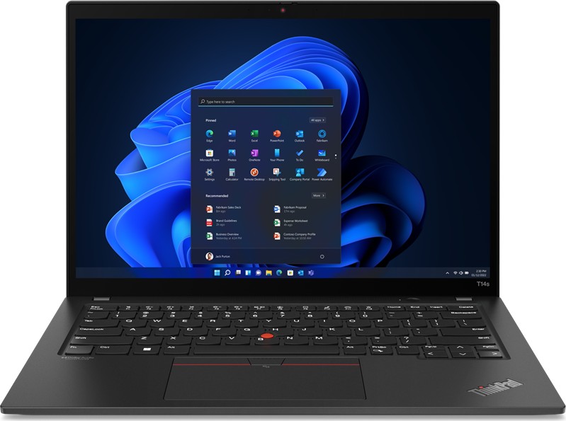 Prenosnik Lenovo ThinkPad T14S G3 / i7 / RAM 32 GB / SSD Disk / 14,0" WUXGA