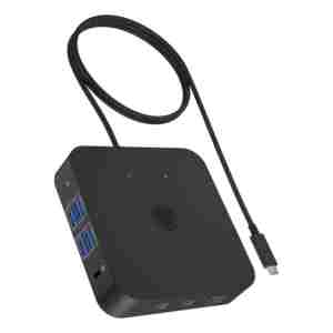 IcyBox IB-DK4090-C USB Type-C 12v1 priklopna postaja za prenosnike z 85W PD