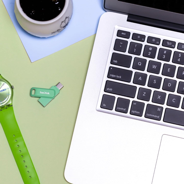 SanDisk 128GB Ultra Dual Drive Go USB-C/A 3.2 USB ključ (zelen) - slika 4