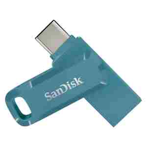 SanDisk 256GB Ultra Dual Drive Go USB-C/A 3.2 USB ključ (moder)