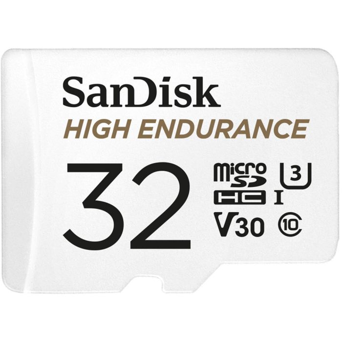 SanDisk 32GB High Endurance microSD Class 10 U3 V30 spominska kartica z adapterjem - slika 2